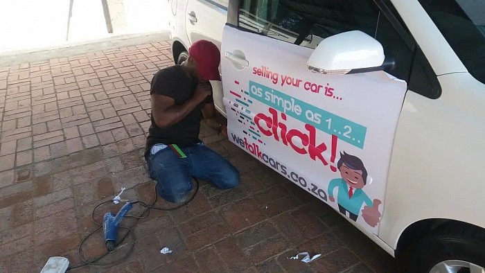 Vehicle Branding - Car Advert Wrapping