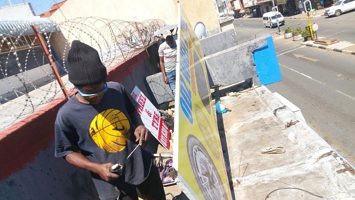 Sign Board Installation