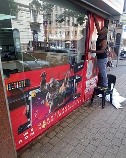Contravision Vinyl- we here to make all your Company or Business Adverts Visible to the world around you.